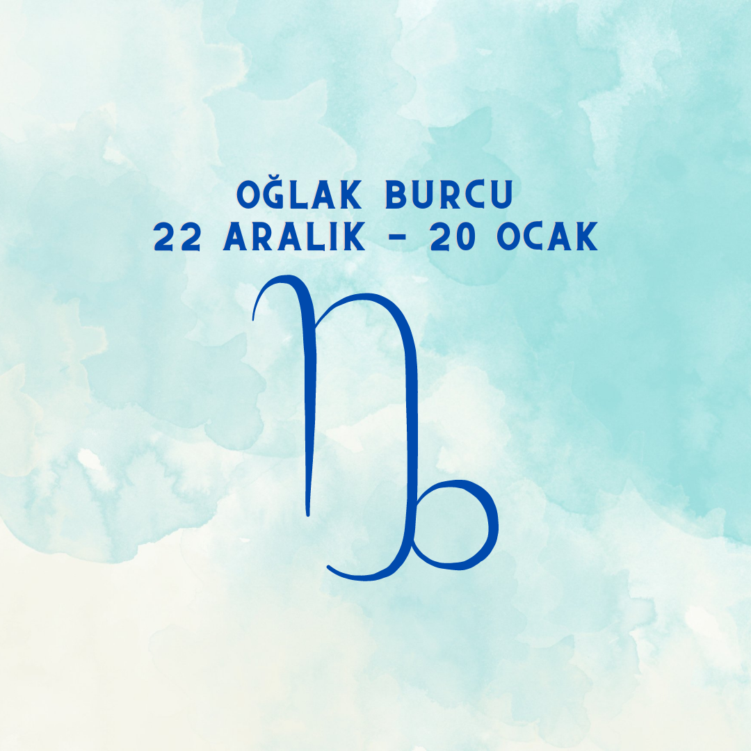 Güneş Oğlak Burcunda